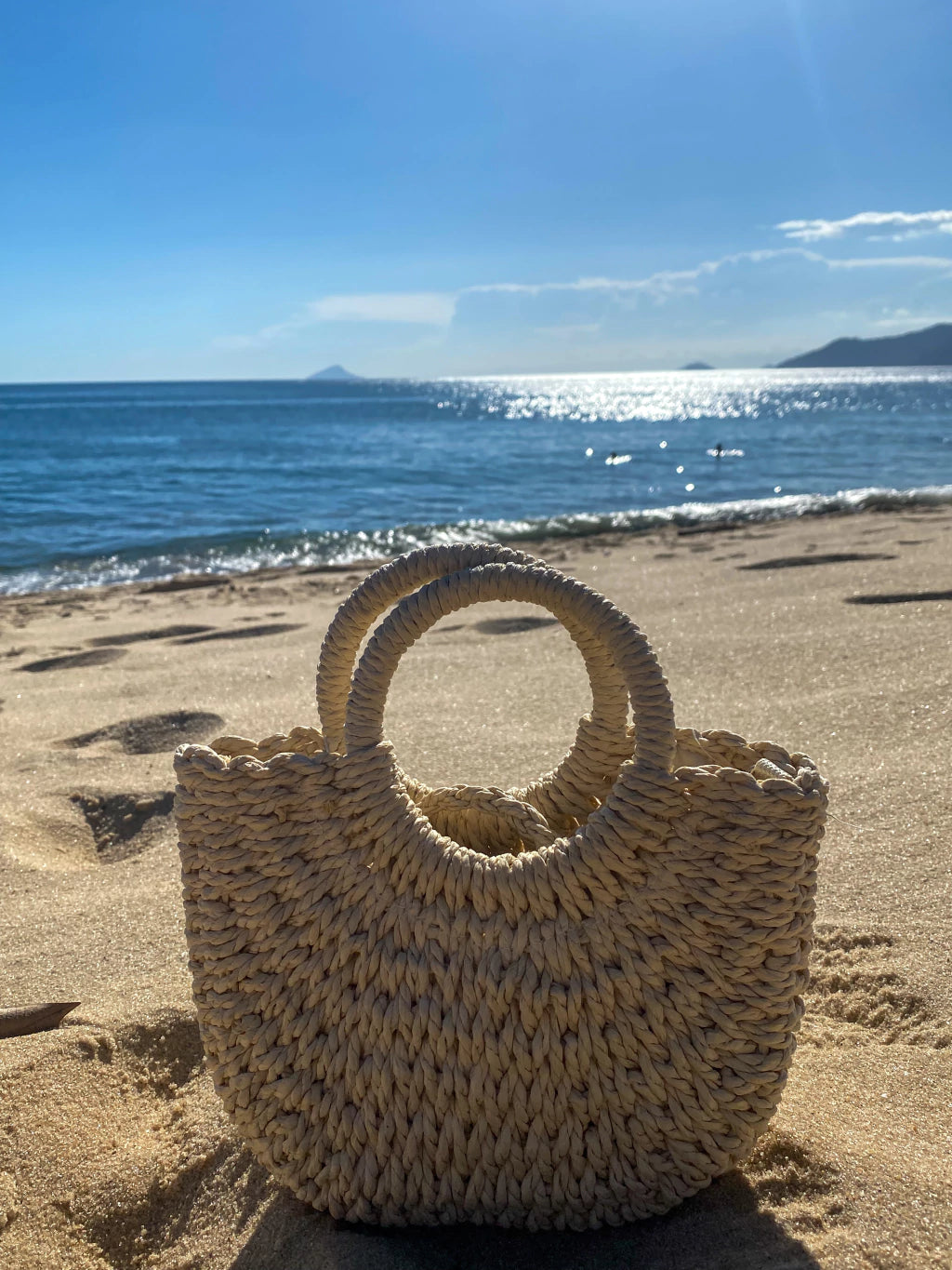 Marlowe Riviera™ Structured Straw Bag