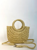 Marlowe Riviera™ Structured Straw Bag